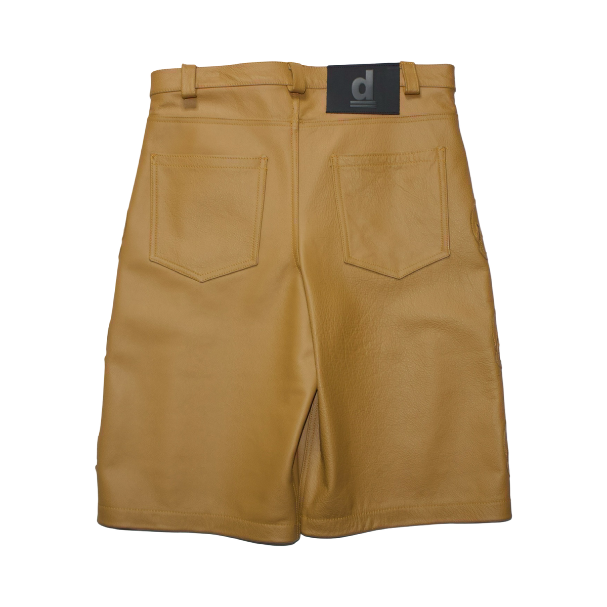 1/1 Patched Leather Shorts